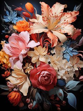 Bloemen vol kleurenpracht van Isee