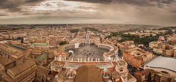 Panorama Piazza San Pietro by Joram Janssen