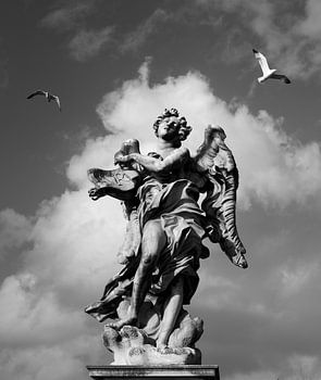 BNW Sculpture Ange sur le Ponte di Sant_Angelo Rome Italie