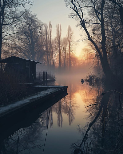 Paysage hivernal