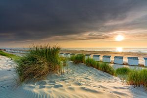 Paal 28 Texel von dunkel bis schön 02