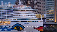 Cruise ship AIDAperla Rotterdam
