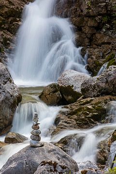 Kuhflucht Waterfalls van Andreas Müller