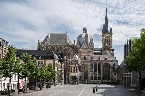 Blick auf den Aachener Dom