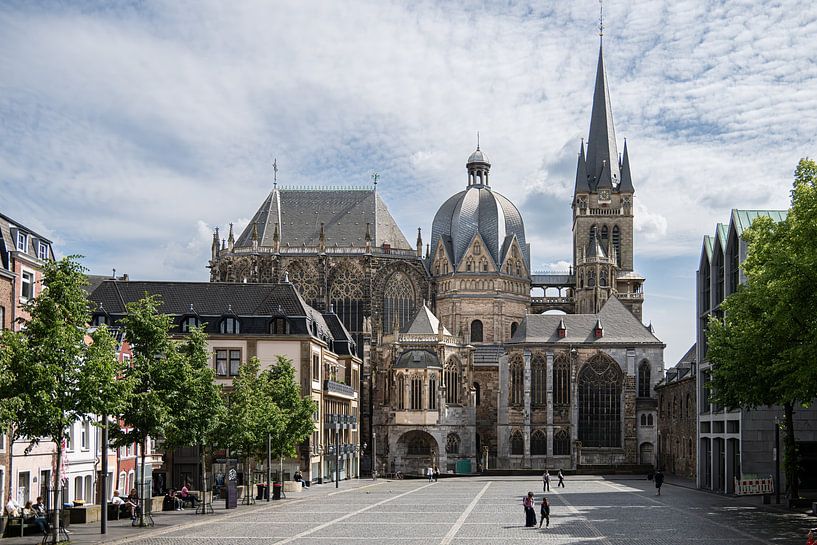 Vue de la cathédrale d'Aix-la-Chapelle par Joes van Asten