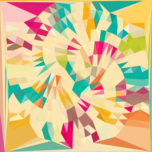 Abstract composition 654 by Angel Estevez
