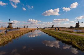 Kinderdijk Netherlands World Heritage van Brian Morgan