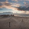 Panorama zonsondergang nederlands strand van Arjen Schippers