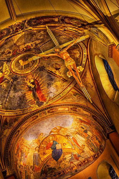 Jesus Christus in der Basilika von St. Servatius von Jan van den Broek 2BHAPPY4EVER