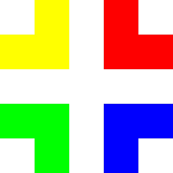 Color-Permutation | ID=05 | V=08 | P #01 | W-RBGY by Gerhard Haberern