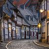 Altstadt von Goslar, Deutschland bei Nacht von Michael Abid