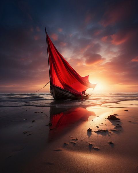 Sonnenaufgang am Meer von fernlichtsicht