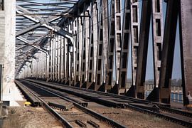 Eisenbahnbrücke Dordrecht von Kuifje-fotografie