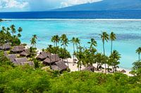 Tropical paradise on Tahiti