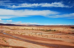 Vue panoramique au Maroc