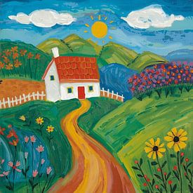 The fields are green by Kay Weber