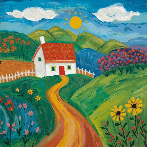 De velden zijn groen van Kay Weber