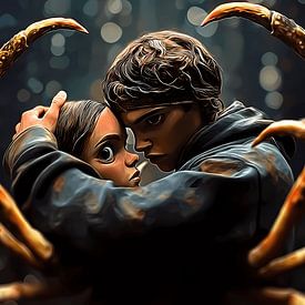 Omhelzing aan de afgrond van Vythryd Arts