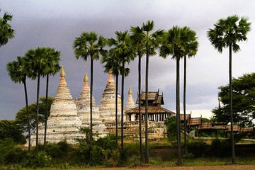 Pagodes in Bagan van Gert-Jan Siesling