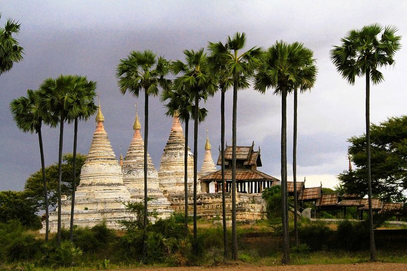Pagodes in Bagan van Gert-Jan Siesling