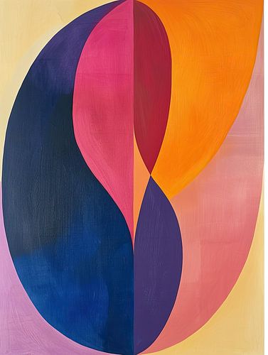 Œuvre abstraite moderne