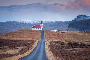 Icelandic church by Jurjen Veerman