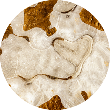 Hartje winter - ijs structuur