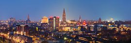 Panorama of the city of Groningen by Henk Meijer Photography