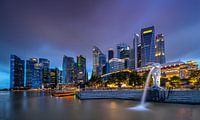 La baie de la marina de Singapour par Adelheid Smitt Aperçu