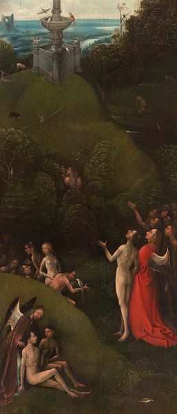 Paradis terrestre (Jardin d'Eden), Jérôme Bosch par Des maîtres magistraux