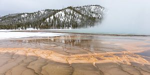 Grand Prismatic Spring van Sjaak den Breeje