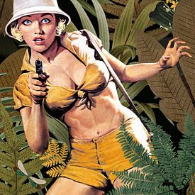 Be Wary when in Jungle by Marja van den Hurk