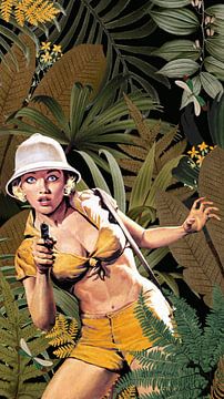 Be Wary when in Jungle by Marja van den Hurk