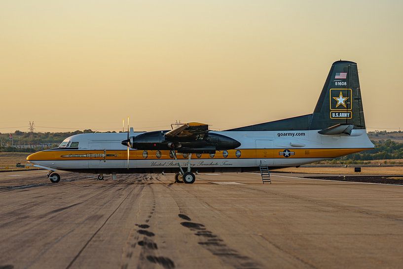 Dutch glory: Fokker F-27 Friendship/Troopship (C-31A). by Jaap van den Berg