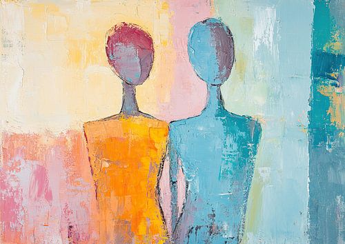 Figuren Blauw van Kunst Kriebels