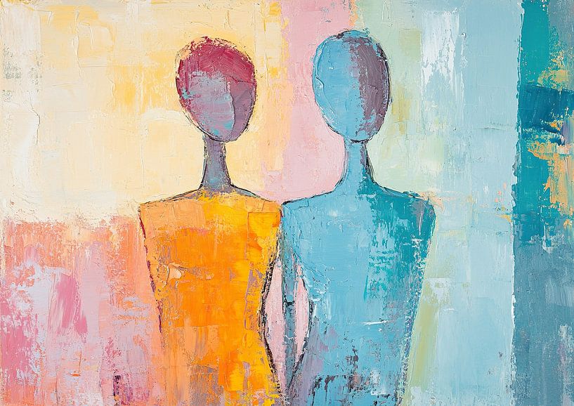 Chiffres bleus par Caprices d'Art