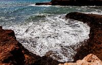 Wild sea on the rocks