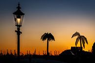 Stalen palmbomen in Park Fiction Hamburg van ahafineartimages thumbnail