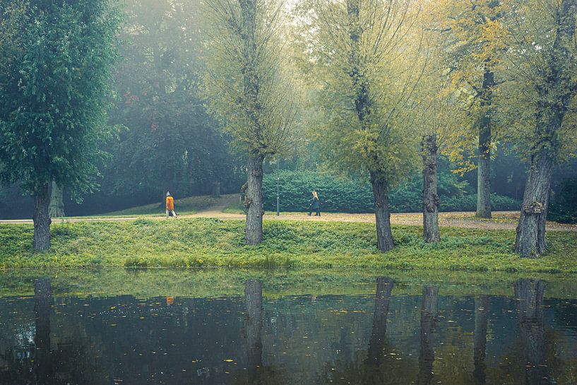 Promenade dans la Noorderplantsoen, Groningue par Hessel de Jong Fotografie