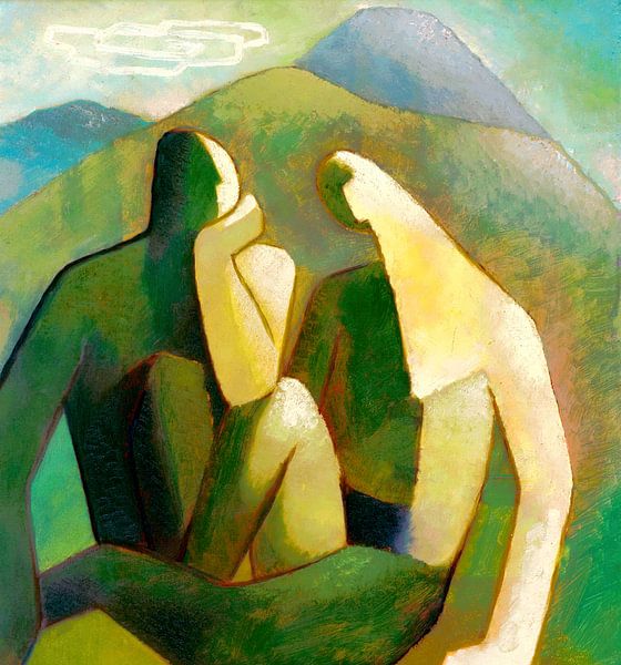L'amour dans les montagnes par Mad Dog Art