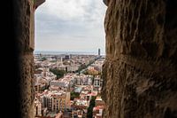 View over Barcelona from the Sagrada Famillia