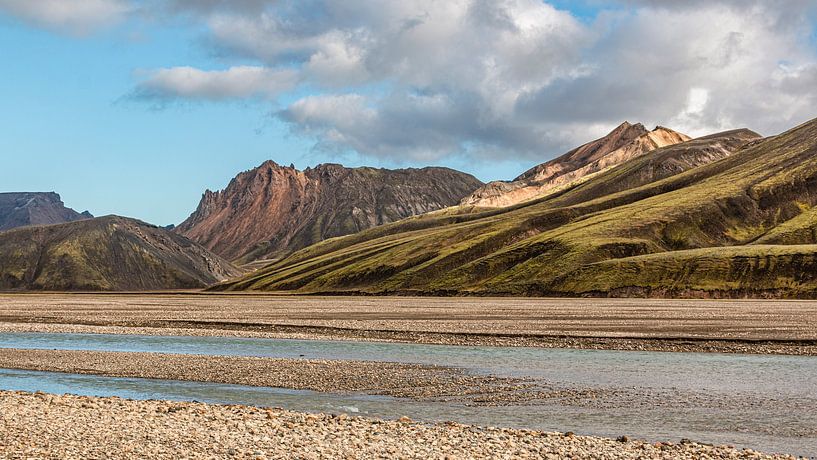Landmannalaugar Vulkanisch Gebied van Thomas Heitz