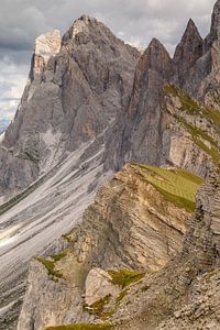 Seceda in den Dolomiten. von Menno Schaefer