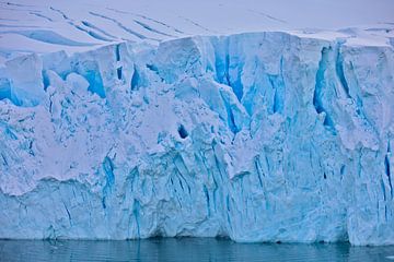 Gletsjer Antarctica van G. van Dijk