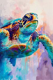 Sea turtle by Poster Art Shop