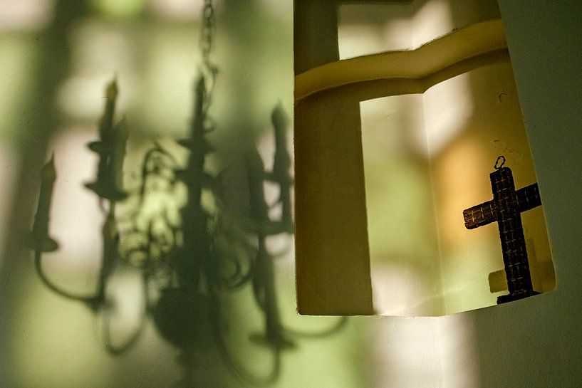 Crucifix in niche by jan van de ven