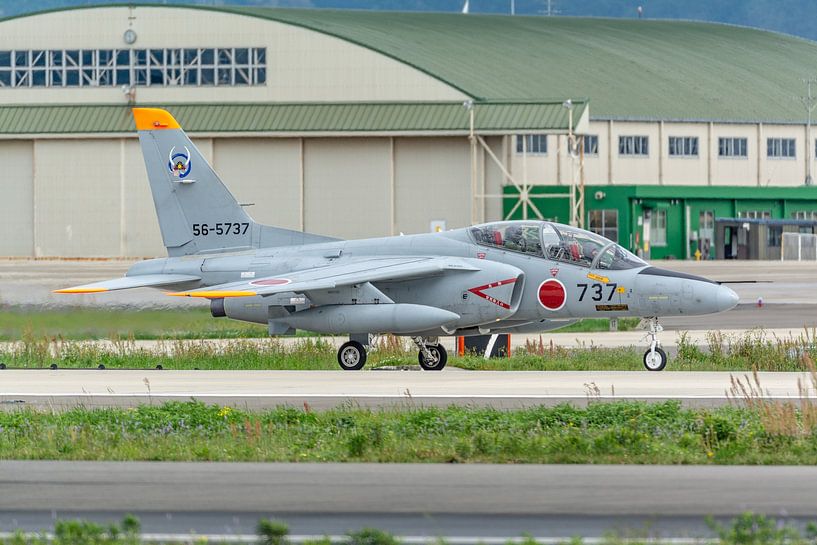 apan Air Self Defense Force Kawasaki T-4. by Jaap van den Berg