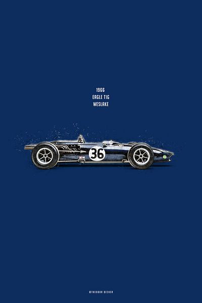 Auto's in Kleuren, Dan Gurney's Eagle T1G van Theodor Decker