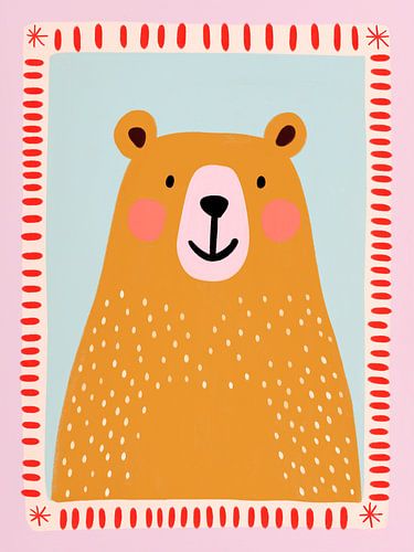 Kindergarten „Friendly Bear Portrait“