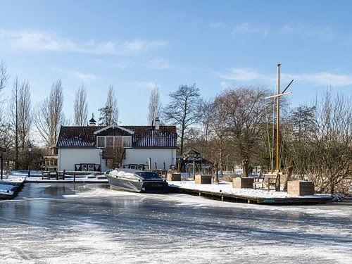 Ein schönes Winterhaus